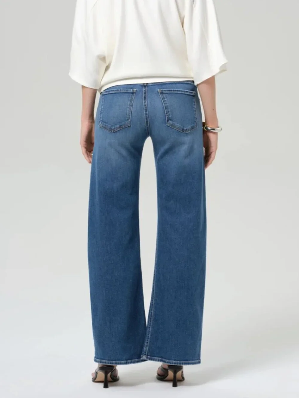 Citizens of Humanity Nora Trouser Leg Jeans in Benson Sz 28 - Picture 2 of 16